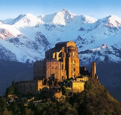 Vista sulla Sacra di San Michele